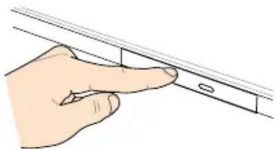 ASUS X450JB - Inserting an optical disc - 4