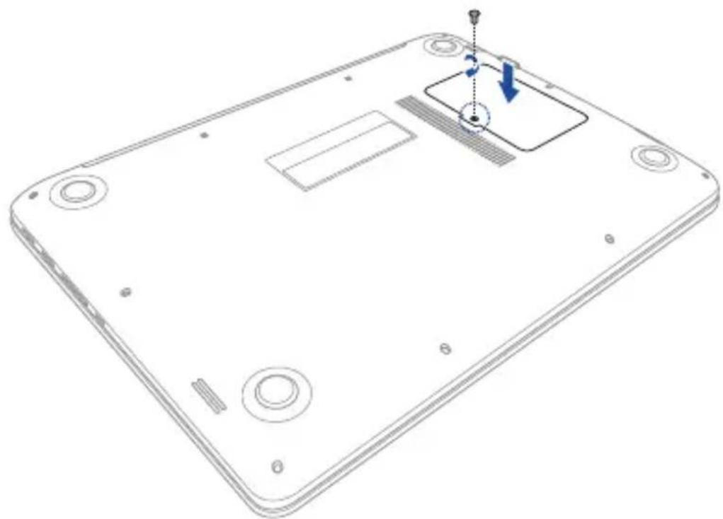 ASUS X302UJ - Installing a RAM module - 3