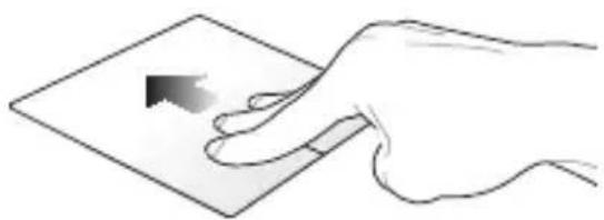 ASUS A555LB - Swipe up Swipe down - 1