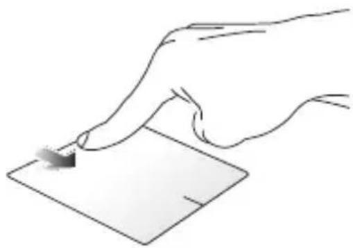 ASUS A555LB - Top edge swipe - 1