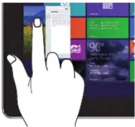 ASUS A555LB - Left edge swipe Right edge swipe - 1