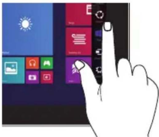 ASUS A555LB - Left edge swipe Right edge swipe - 2
