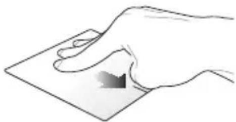 ASUS A555LB - Swipe up Swipe down - 2