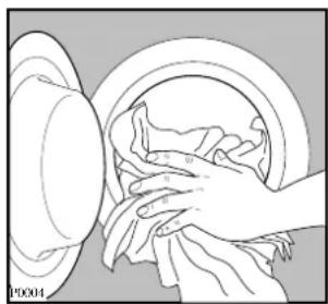 ZANKER LF6450 - Place the laundry in the drum - 1