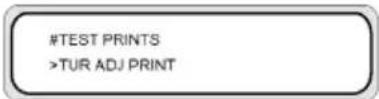 HP Designjet 8000s - Take-up reel horizontal alignment - 4