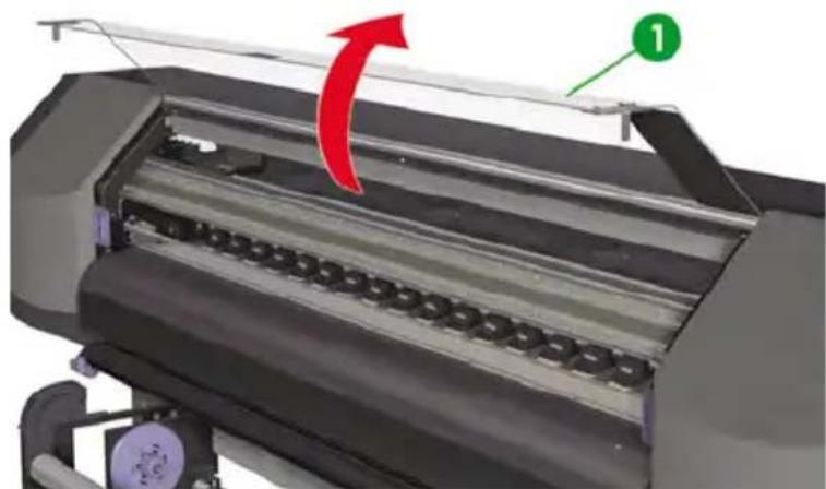 HP Designjet 8000s - Wiper blade replacement - 6