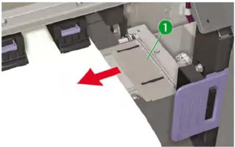 HP Designjet 8000s - Use the media edge guards - 1