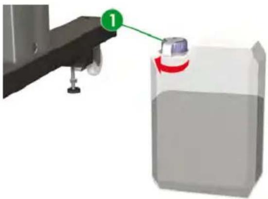 HP Designjet 8000s - Waste ink bottle replacement - 8