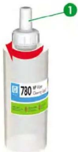 HP Designjet 8000s - Wiper liquid bottle replacement - 15