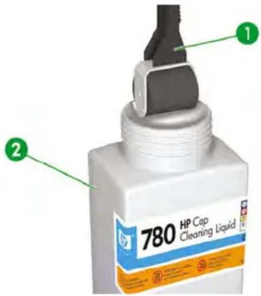 HP Designjet 8000s - Capping unit cleaning - 4
