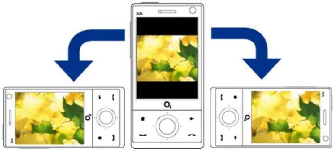 O2 XDA Ignito - To rotate the image - 1
