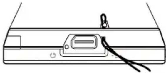O2 XDA Ignito - To attach a strap, lanyard or string accessory to the strap holder - 2
