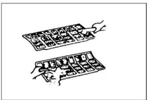 Maxicool DMD-M09-I - Cleaning the air filter - 3
