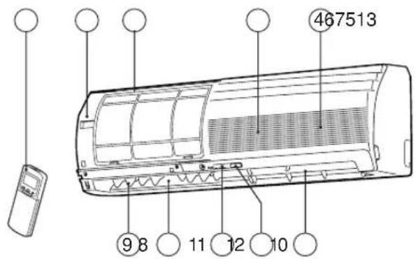 TOSHIBA RAS-13UKP2L - Indoor unit - 1