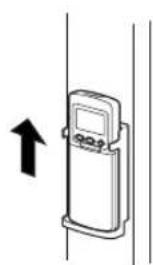 TOSHIBA RAS-13UKP2L - Mounting and removing the remote control - 5