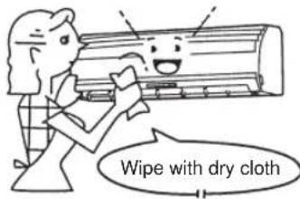 TOSHIBA RAS-13UKP2L - Cleaning the air filter - 3