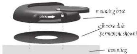 GARMIN StreetPilot 2620 - Installing the Dash Mount to your Vehicle - 1
