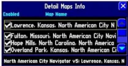 GARMIN StreetPilot 2620 - Controlling Map Views on the Map Page - 2
