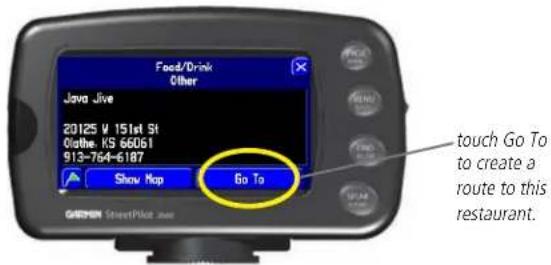 GARMIN StreetPilot 2620 - GETTING STARTED: A Tutorial - 4