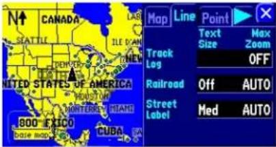 GARMIN StreetPilot 2620 - Customizing the Map Page - 1
