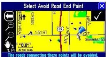 GARMIN StreetPilot 2620 - Avoidance button - 2