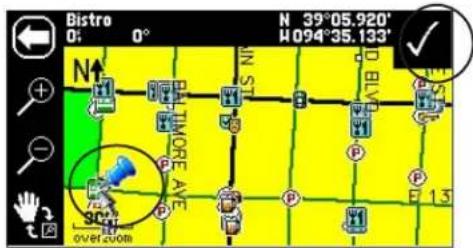GARMIN StreetPilot 2620 - Measuring Distances Between Two Places - 3