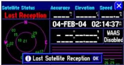 GARMIN StreetPilot 2620 - GPS Info Page - 1