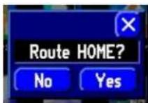 GARMIN StreetPilot 2620 - To set a HOME Waypoint: - 1