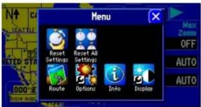 GARMIN StreetPilot 2620 - Customizing the Map Page - 2