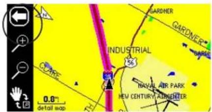 GARMIN StreetPilot 2620 - Map Pages in Driving and Routing Mode - 4