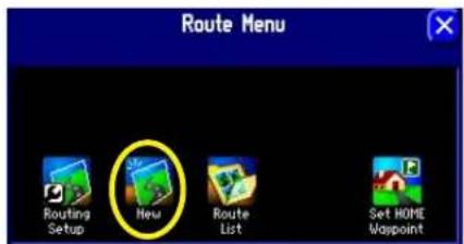 GARMIN StreetPilot 2620 - Creating Routes - 1