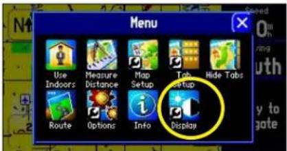 GARMIN StreetPilot 2620 - Adjusting Backlight/Contrast - 1