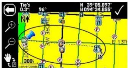 GARMIN StreetPilot 2620 - Measuring Distances Between Two Places - 4
