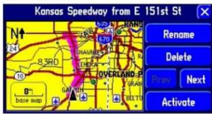 GARMIN StreetPilot 2620 - Creating Routes - 2
