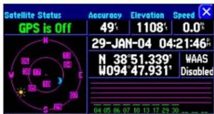 GARMIN StreetPilot 2620 - GPS Info Page - 2