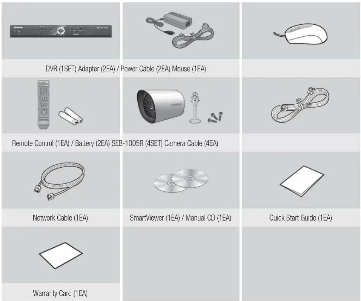 SAMSUNG SDE-4002N - Package Contents - 6
