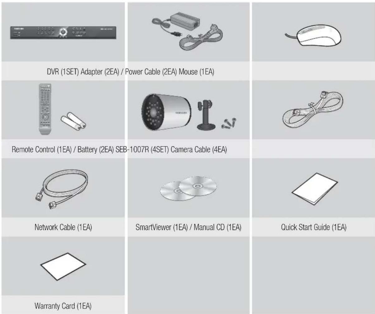 SAMSUNG SDE-4002N - Package Contents - 5