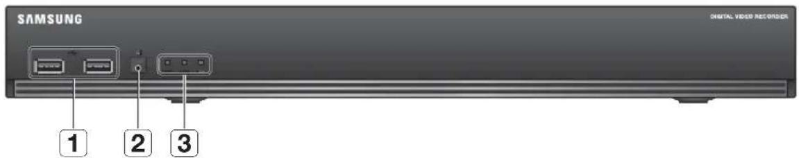 SAMSUNG DIGITAL VIDEO RECORDER 1 2 3