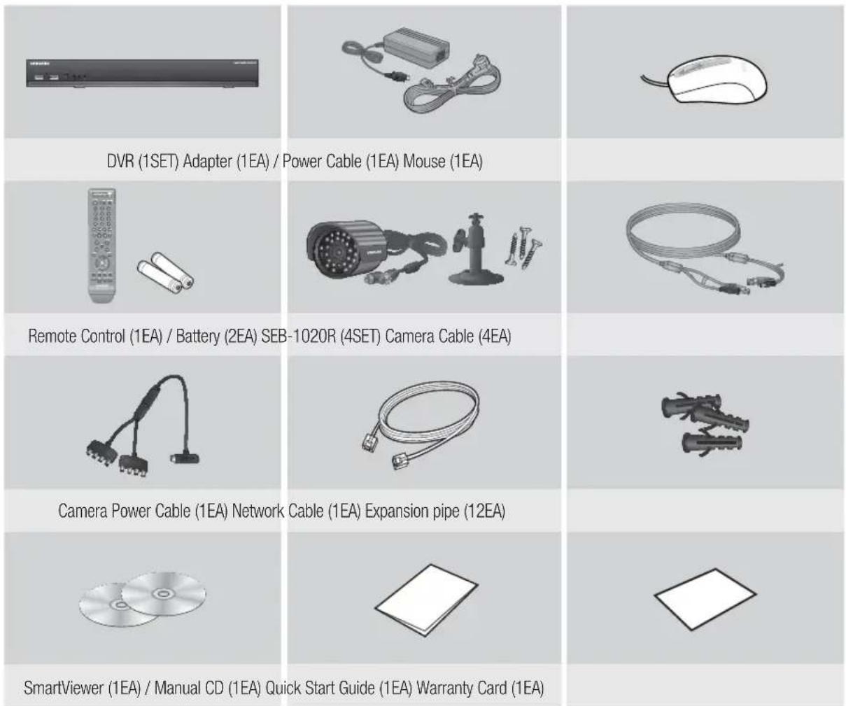 SAMSUNG SDE-4002N - Package Contents - 4