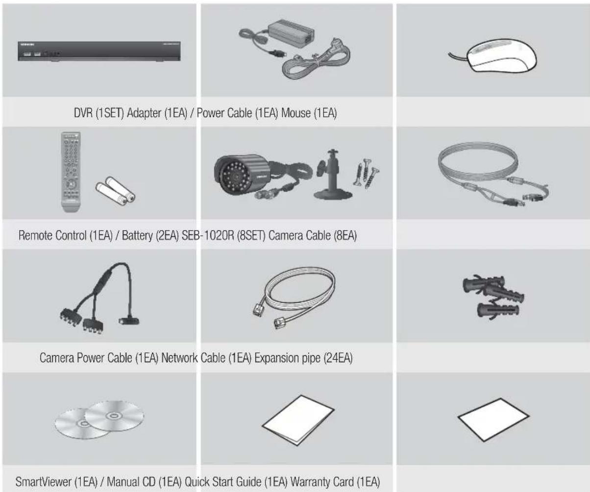 SAMSUNG SDE-4002N - Package Contents - 10