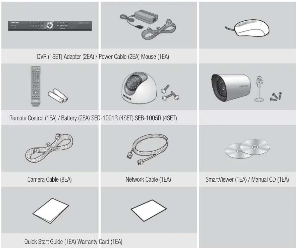 SAMSUNG SDE-4002N - Package Contents - 7