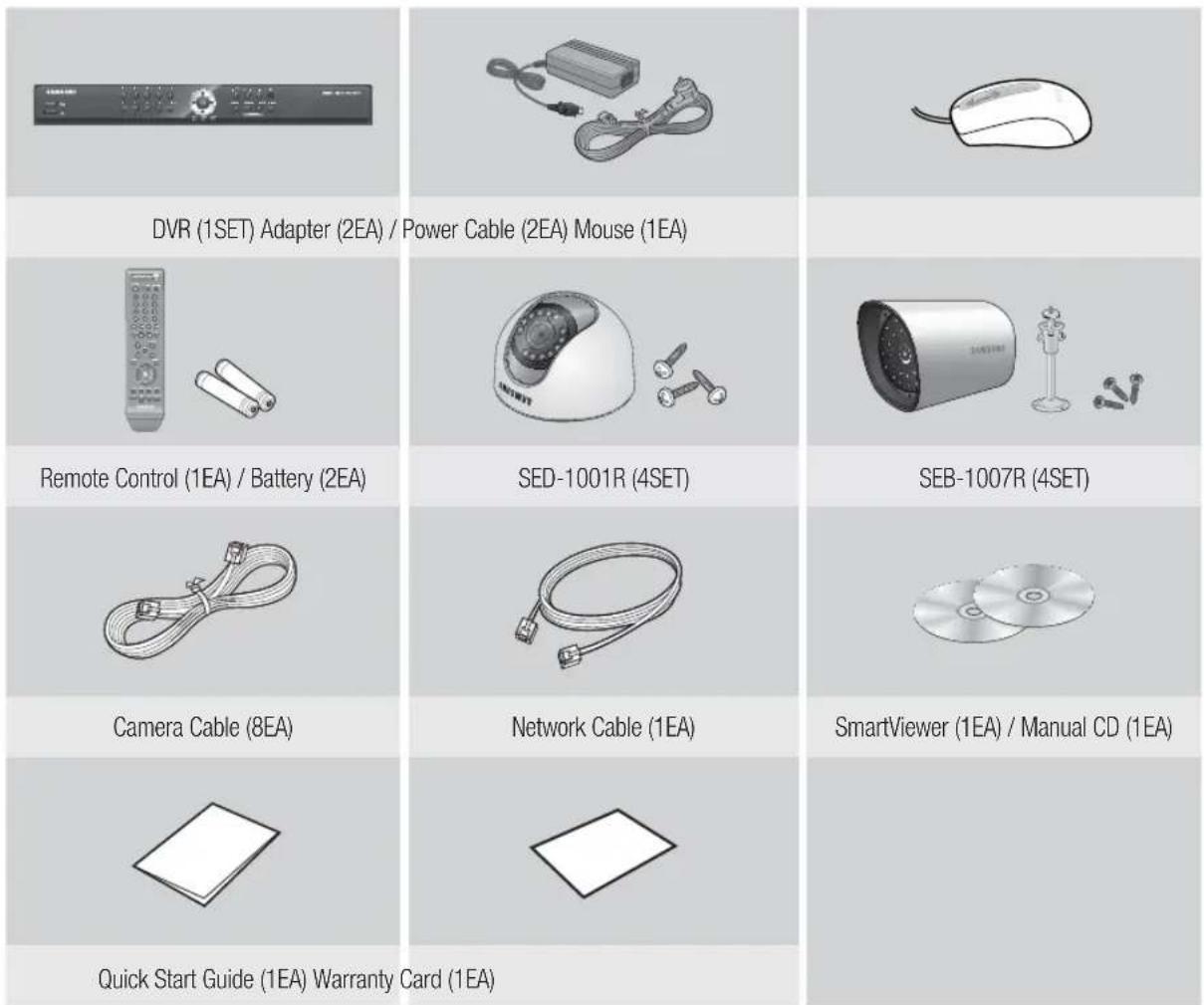 SAMSUNG SDE-4002N - Package Contents - 9