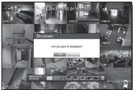 2012-01-01 01:10:25 Cam 01 CAM 02 CAM 03 CAM 04 Cam 05 CAM 06 CAM 07 CAM 08 CAM 09 CAM 10 CAM 11 CAM 12 CAM 13 CAM 14 Shutdown Are you sure to shutdown? OK Cancel 2012-01-01 01:10:25