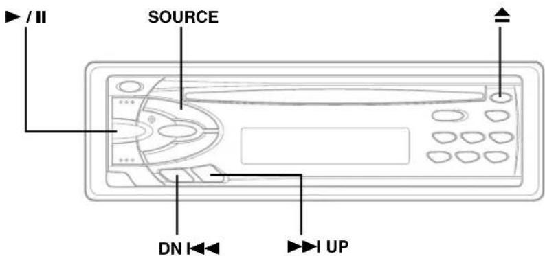 ALPINE CDM-7857 - CD Player Operation - 1