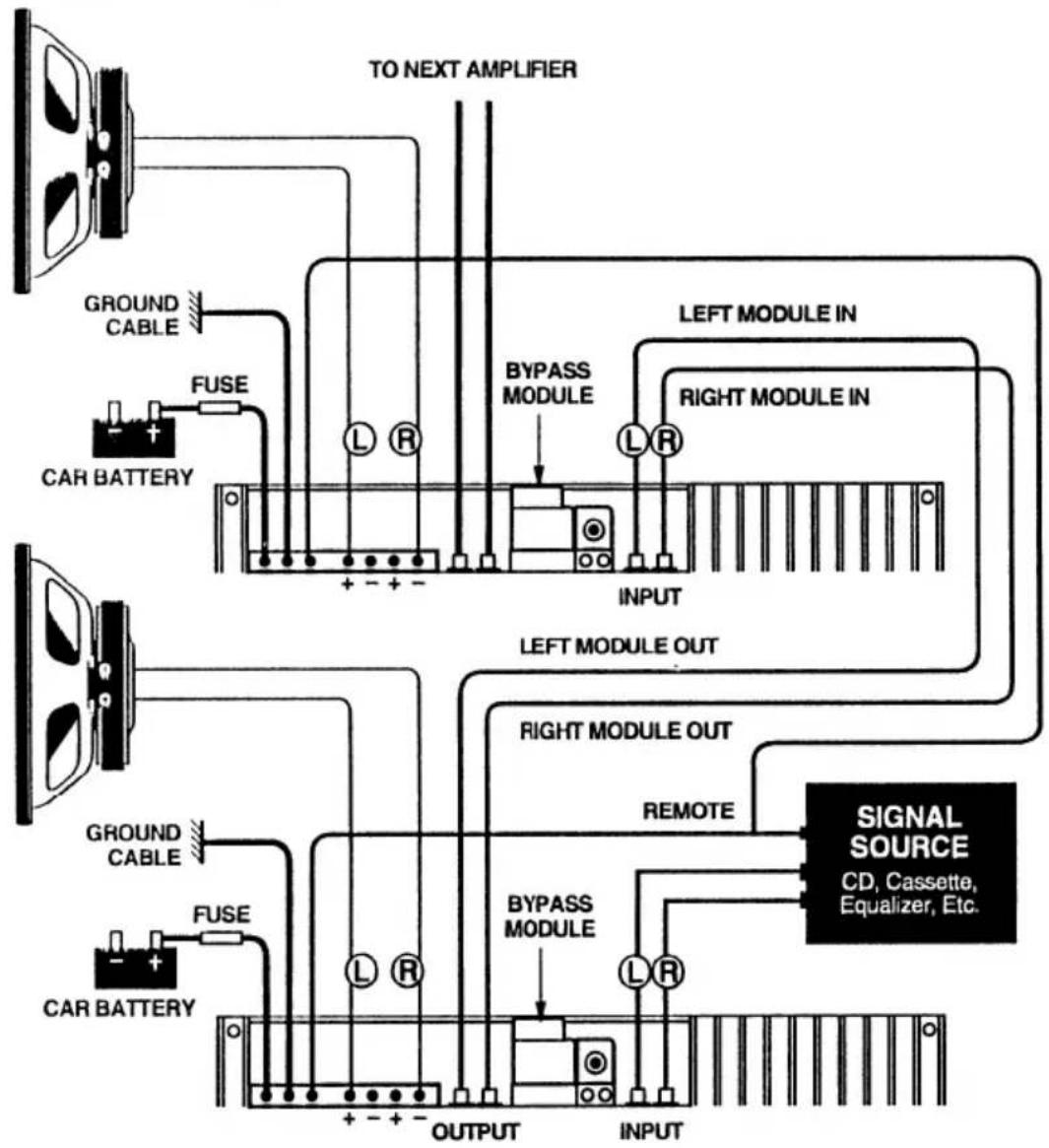 KICKER 500SS - DAISY CHAINING AMPLIFIERS - 1