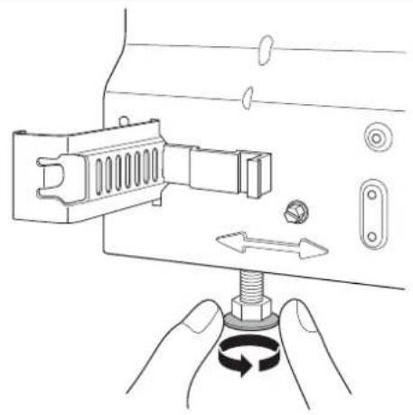 Atag VA6611NT - Step 1. Fitting the dishwasher in place - 2