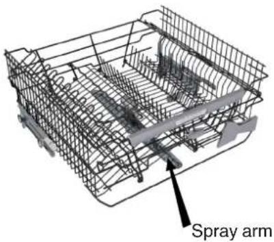Spray arm