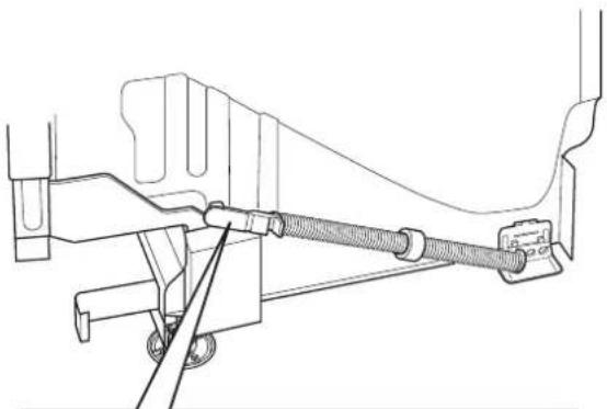 Atag VA6611NT - Step 3. Adjusting the door springs - 1