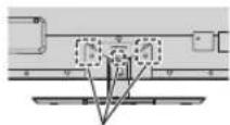 TOSHIBA 55VX700U - Removing the Pedestal Stand - 1