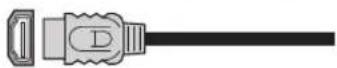 TOSHIBA 55VX700U - HDMI® cable (HDMI - 1